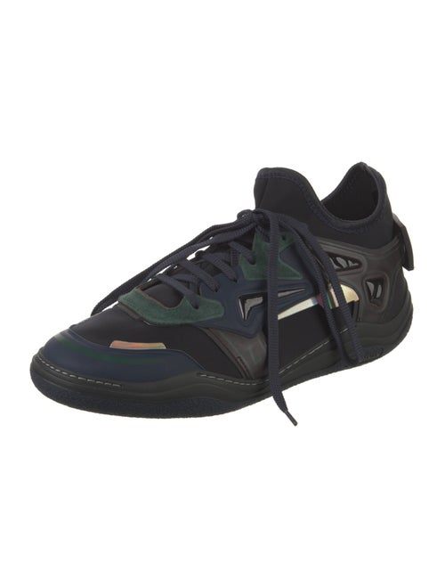 Lanvin Neoprene Printed Athletic Sneakers