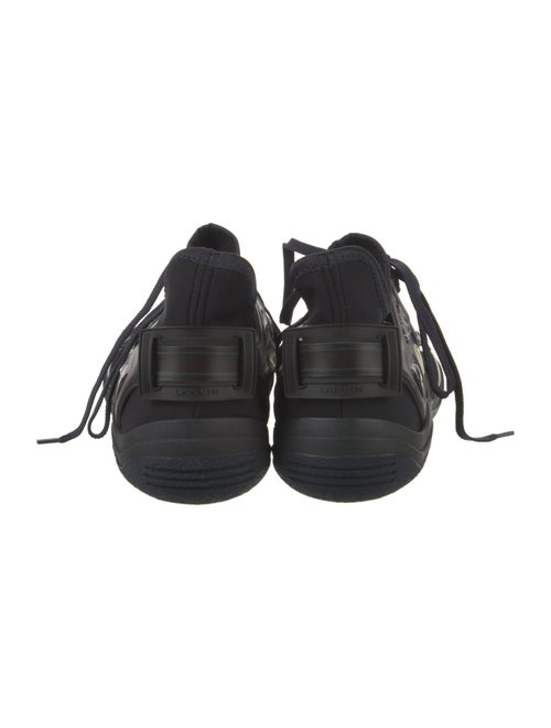 Lanvin Neoprene Printed Athletic Sneakers