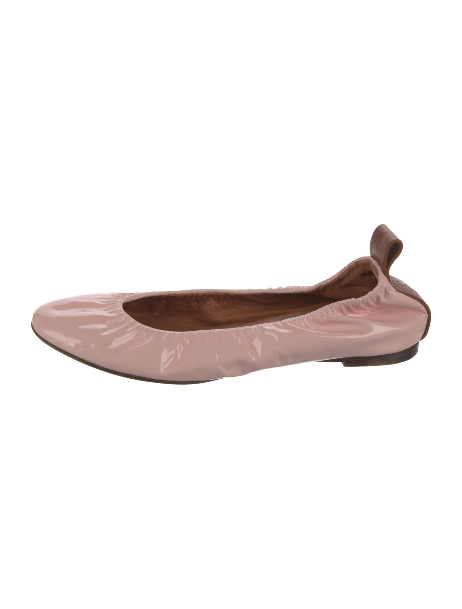 Lanvin Patent Leather Ballet Flats