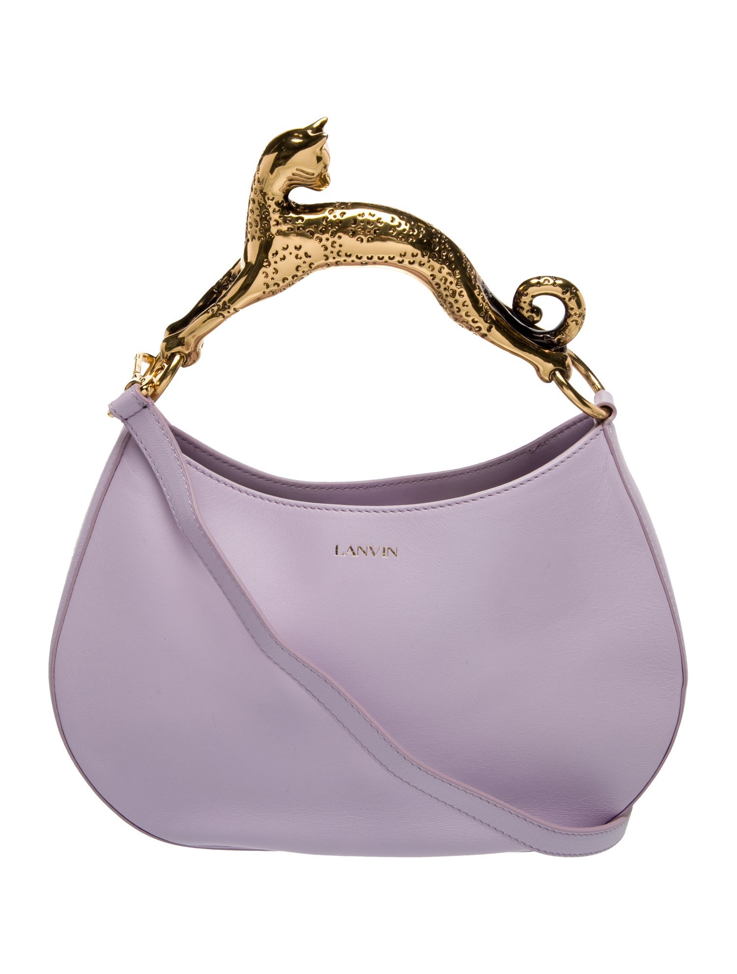 Lanvin Leather Cat Small