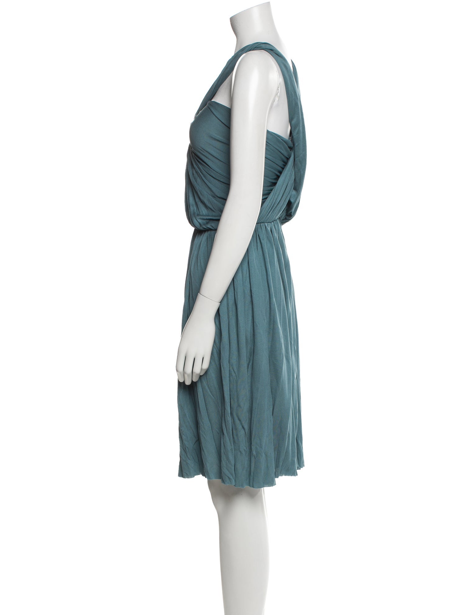 Lanvin Halterneck Knee-Length Dress