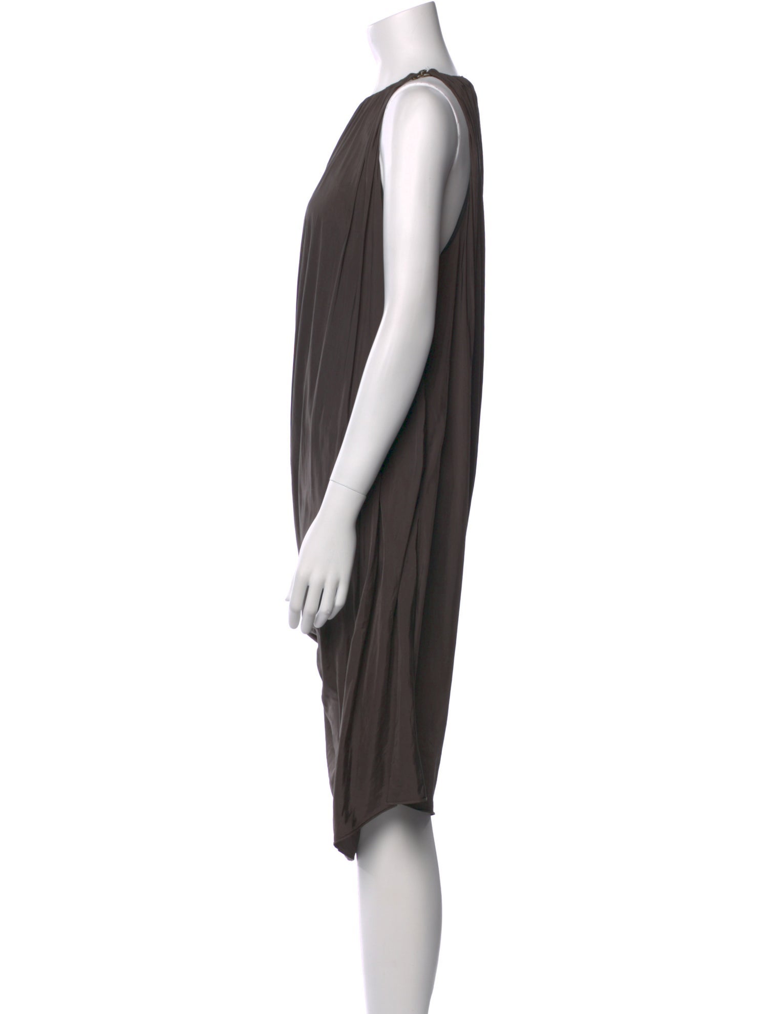 Lanvin Bateau Neckline Knee-Length Dress