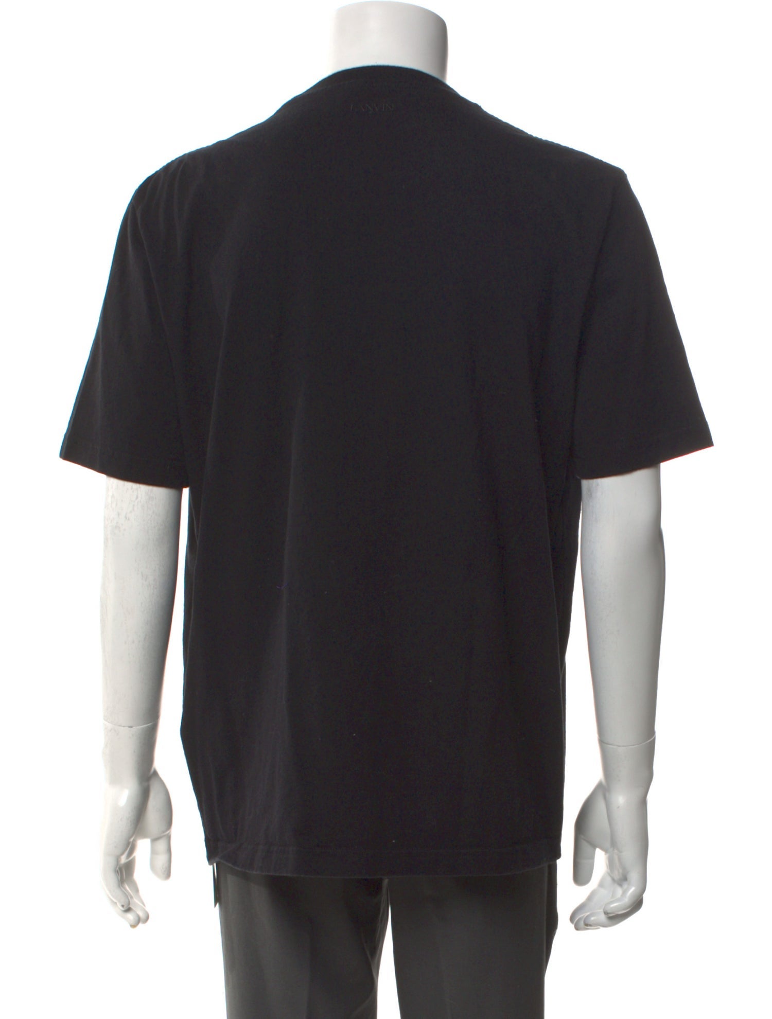 Lanvin Graphic Print Crew Neck T-Shirt