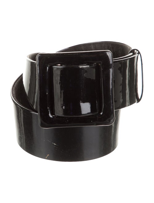 Lanvin Wide Patent Leather Belt