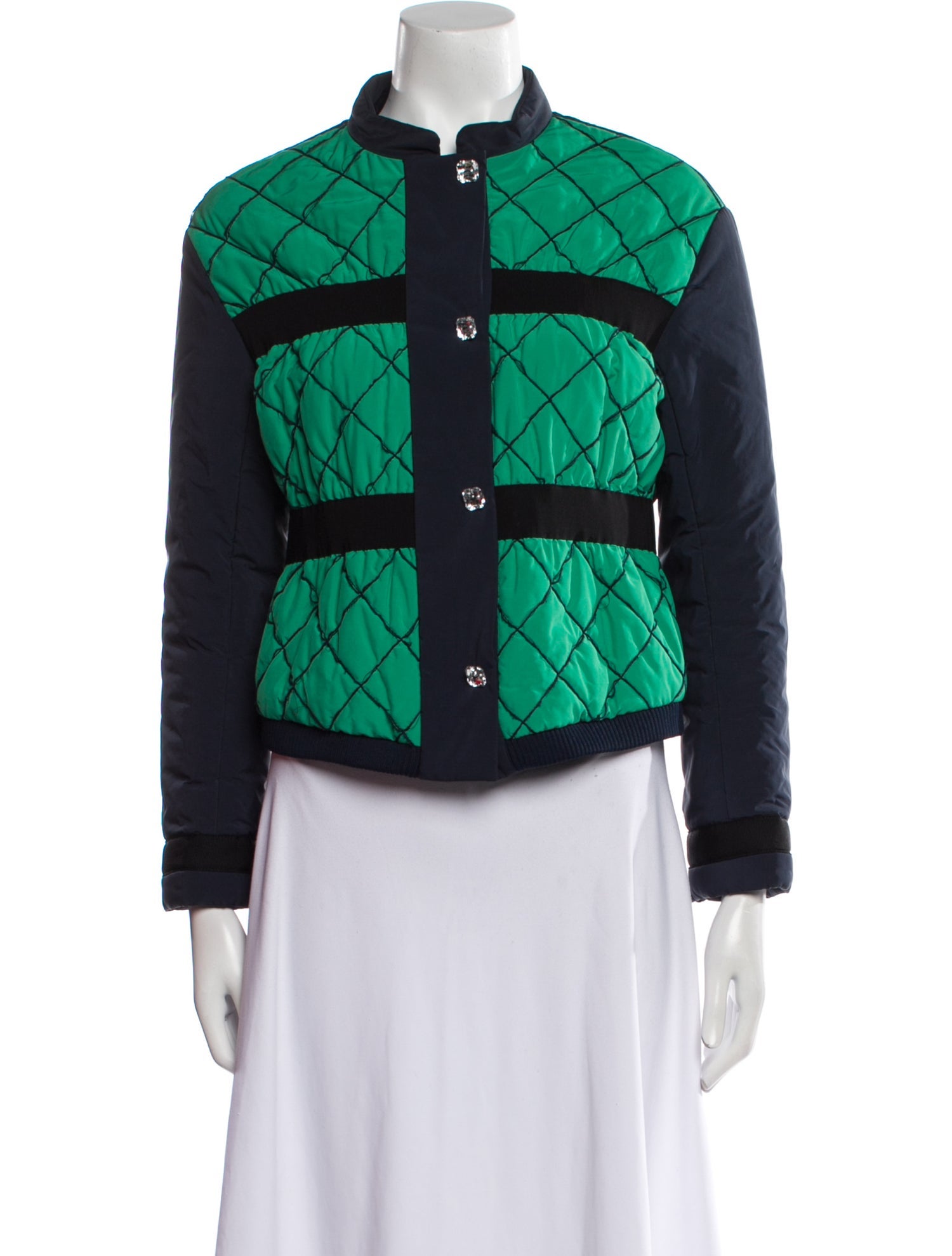 Lanvin Colorblock Pattern Jacket