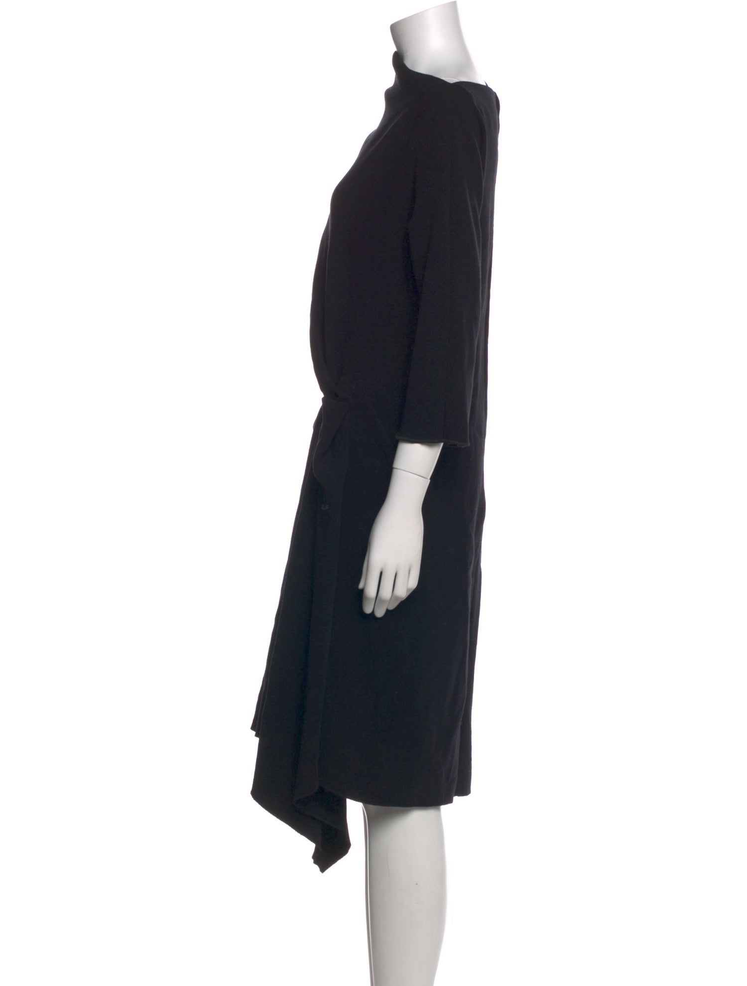 Lanvin Wool Midi Length Dress