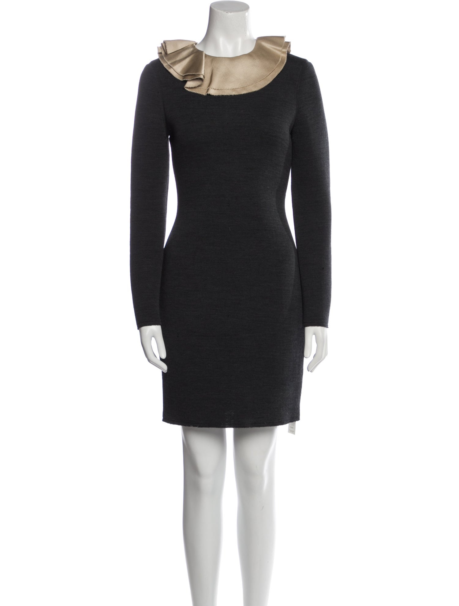 Lanvin Wool Mini Dress