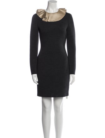 Lanvin Wool Mini Dress