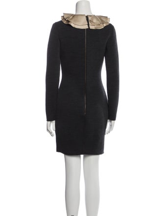 Lanvin Wool Mini Dress