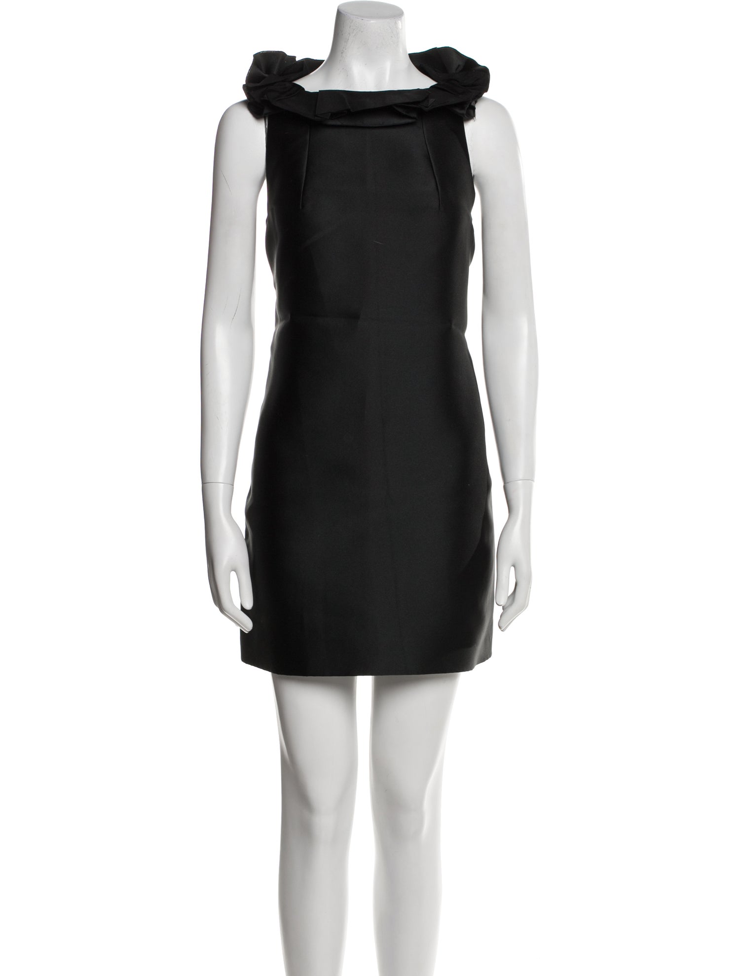 Lanvin Square Neckline Mini Dress