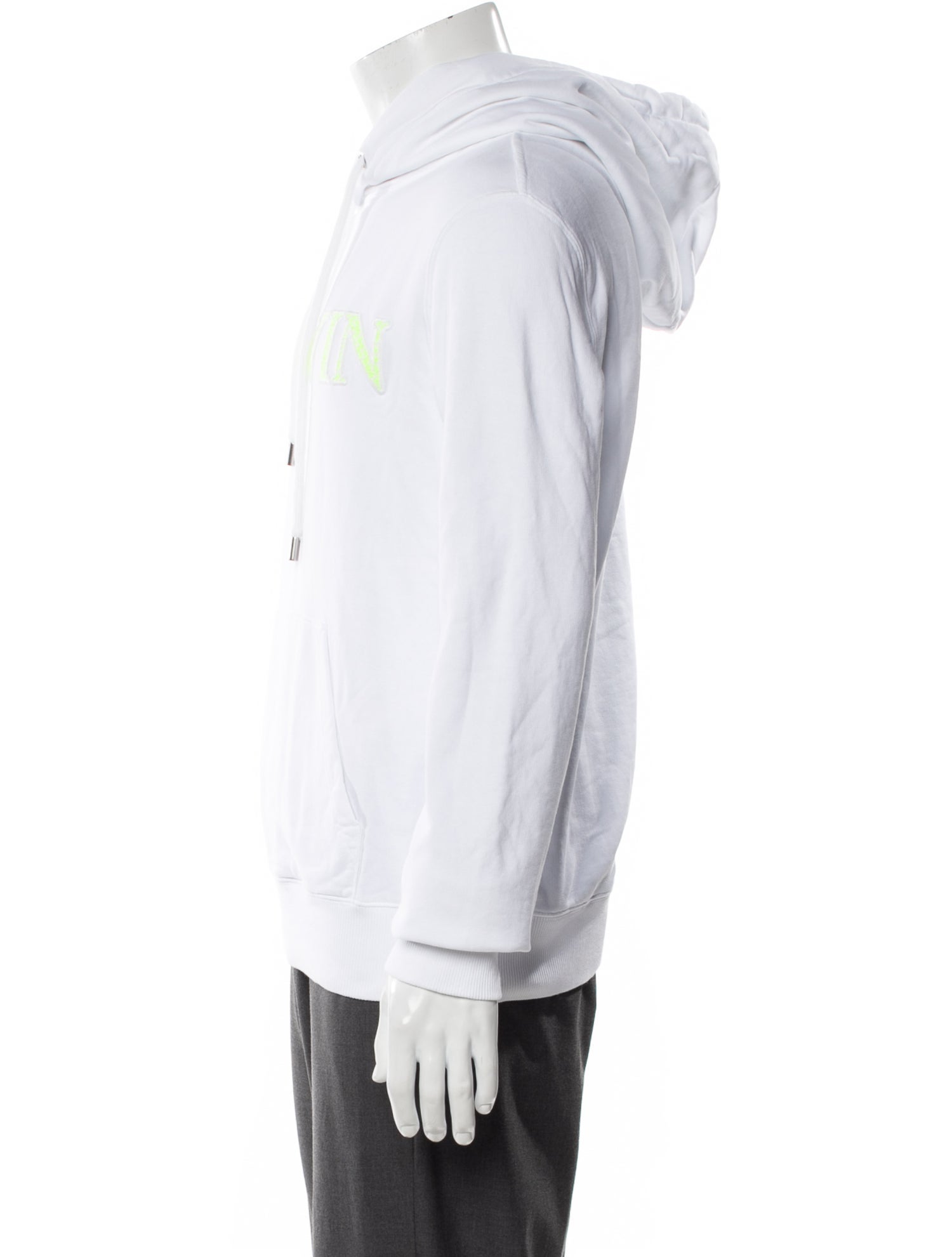 Lanvin Graphic Print Crew Neck Hoodie