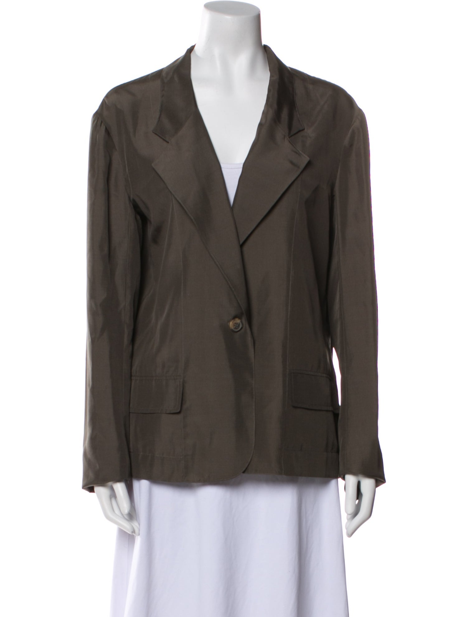 Lanvin Silk Blazer