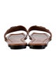 Lanvin Leather Slides