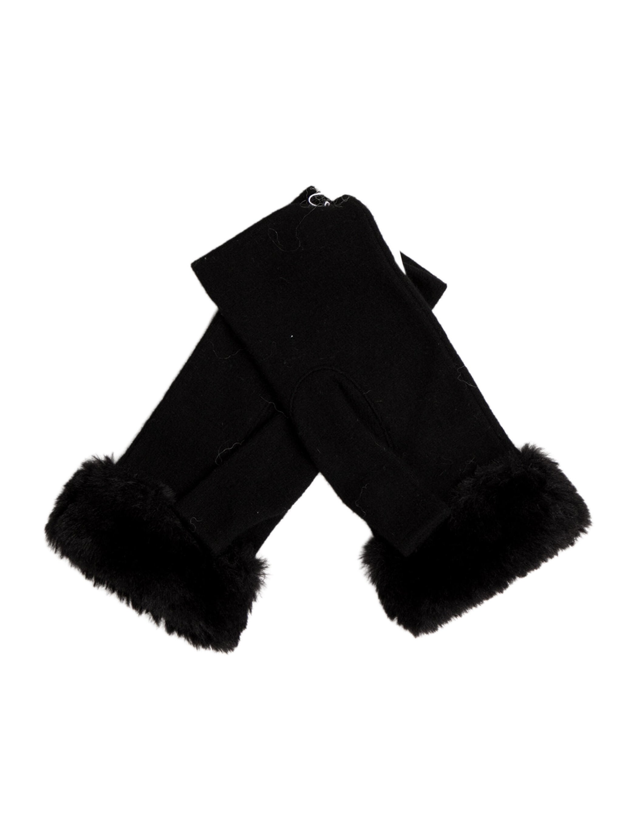 Lanvin Lanvin Knit Wool Gloves w/ Tags