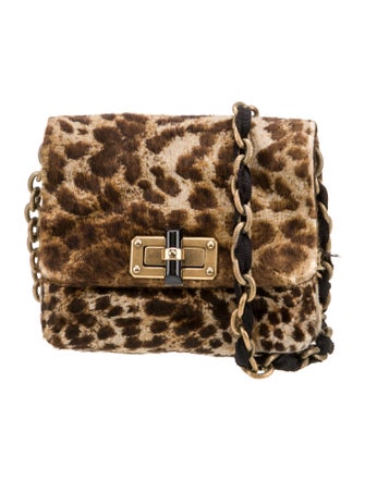 Lanvin Ponyhair Shoulder Bag