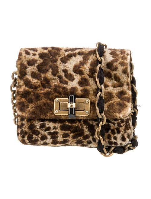 Lanvin Ponyhair Shoulder Bag