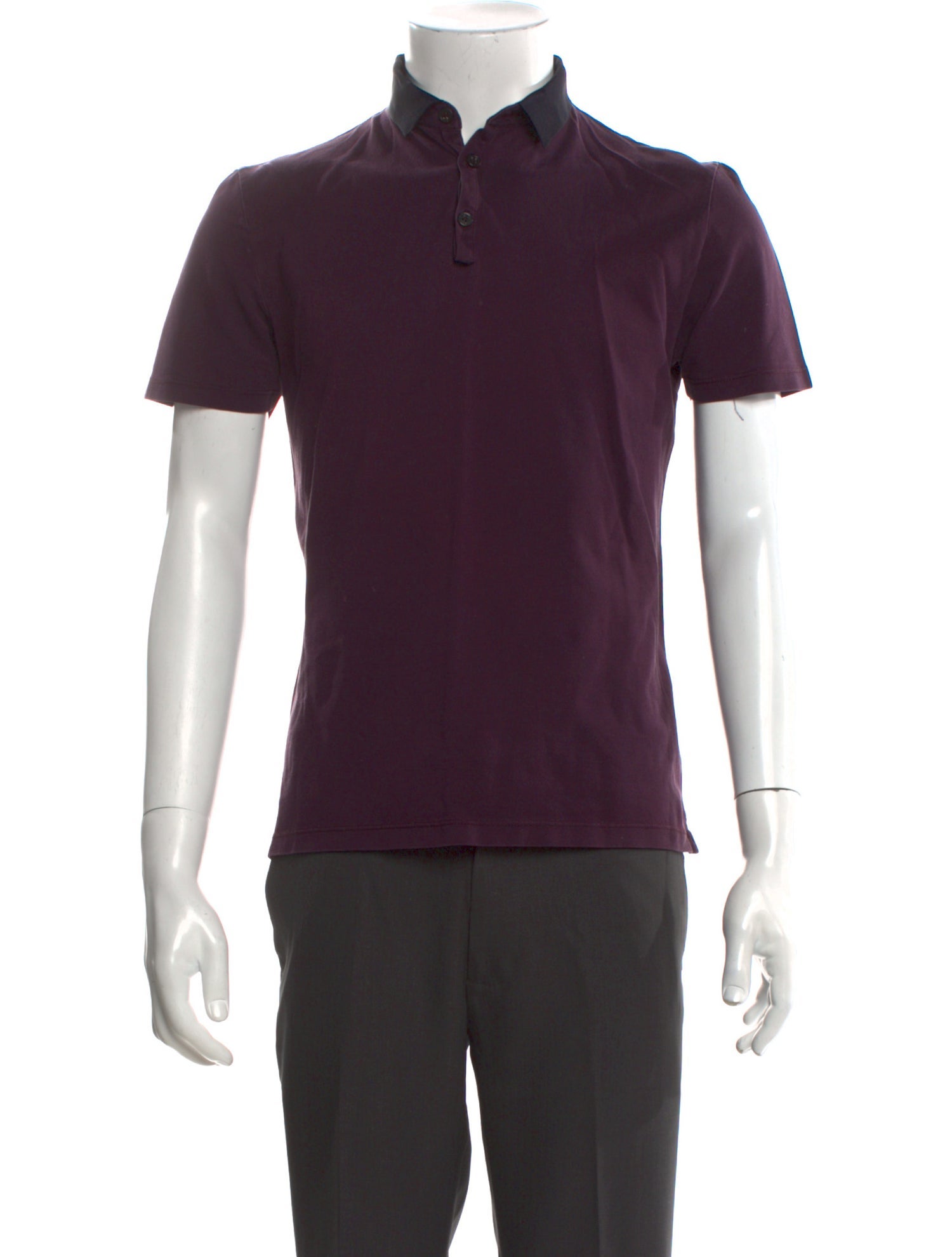 Lanvin Collar Short Sleeve Polo Shirt