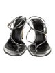 Lanvin Leather T-Strap Sandals