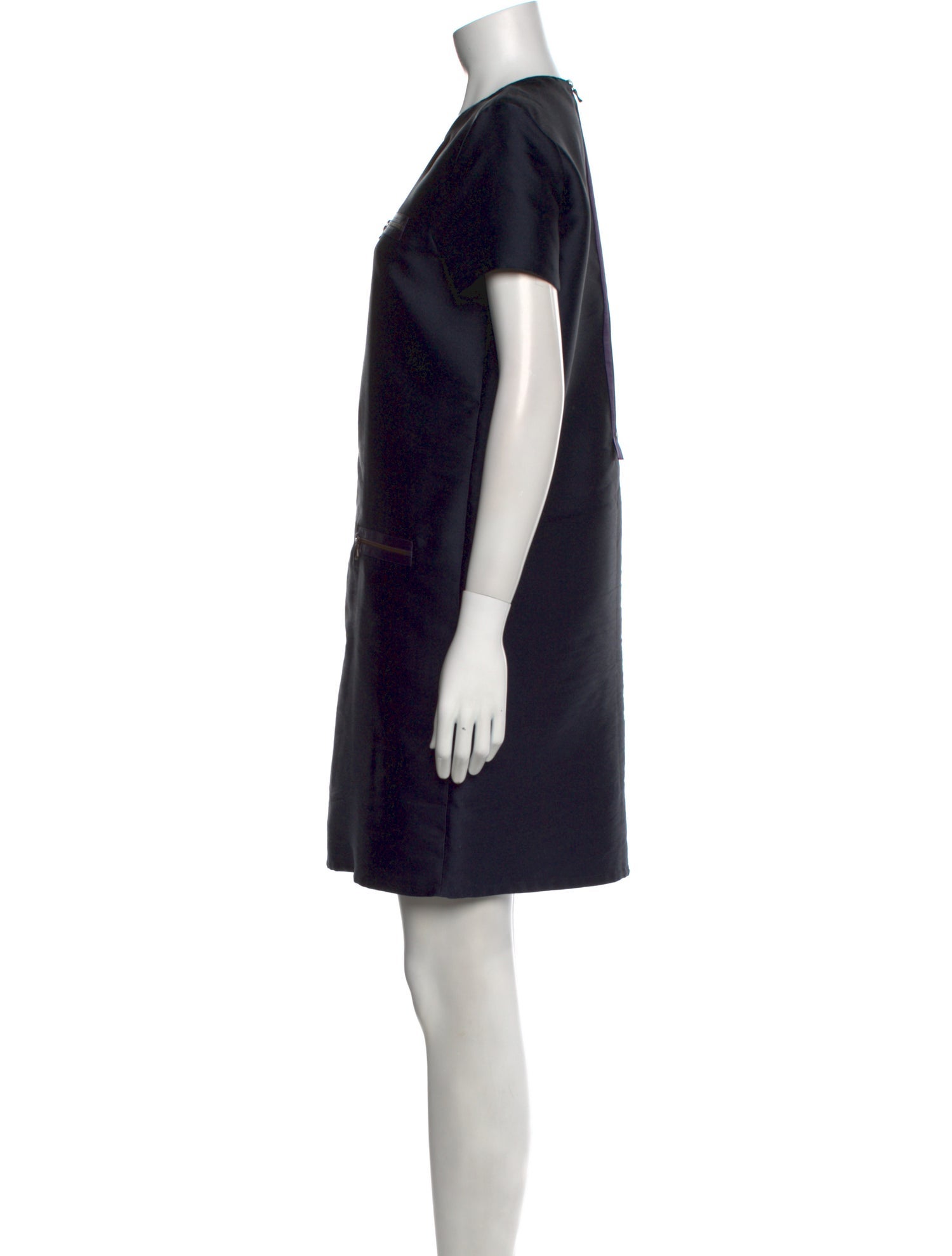 Lanvin Crew Neck Mini Dress