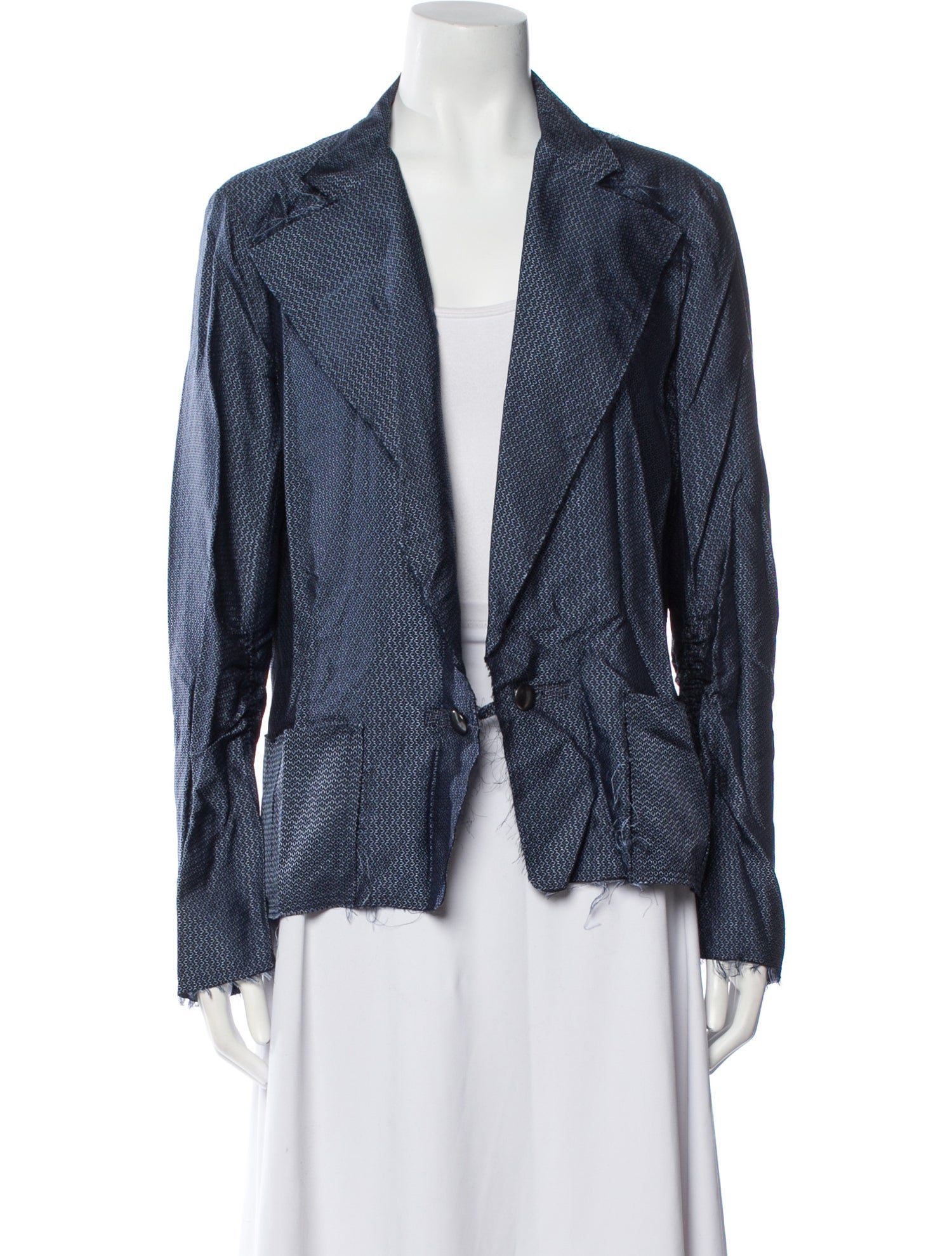 Lanvin Silk Printed Jacket