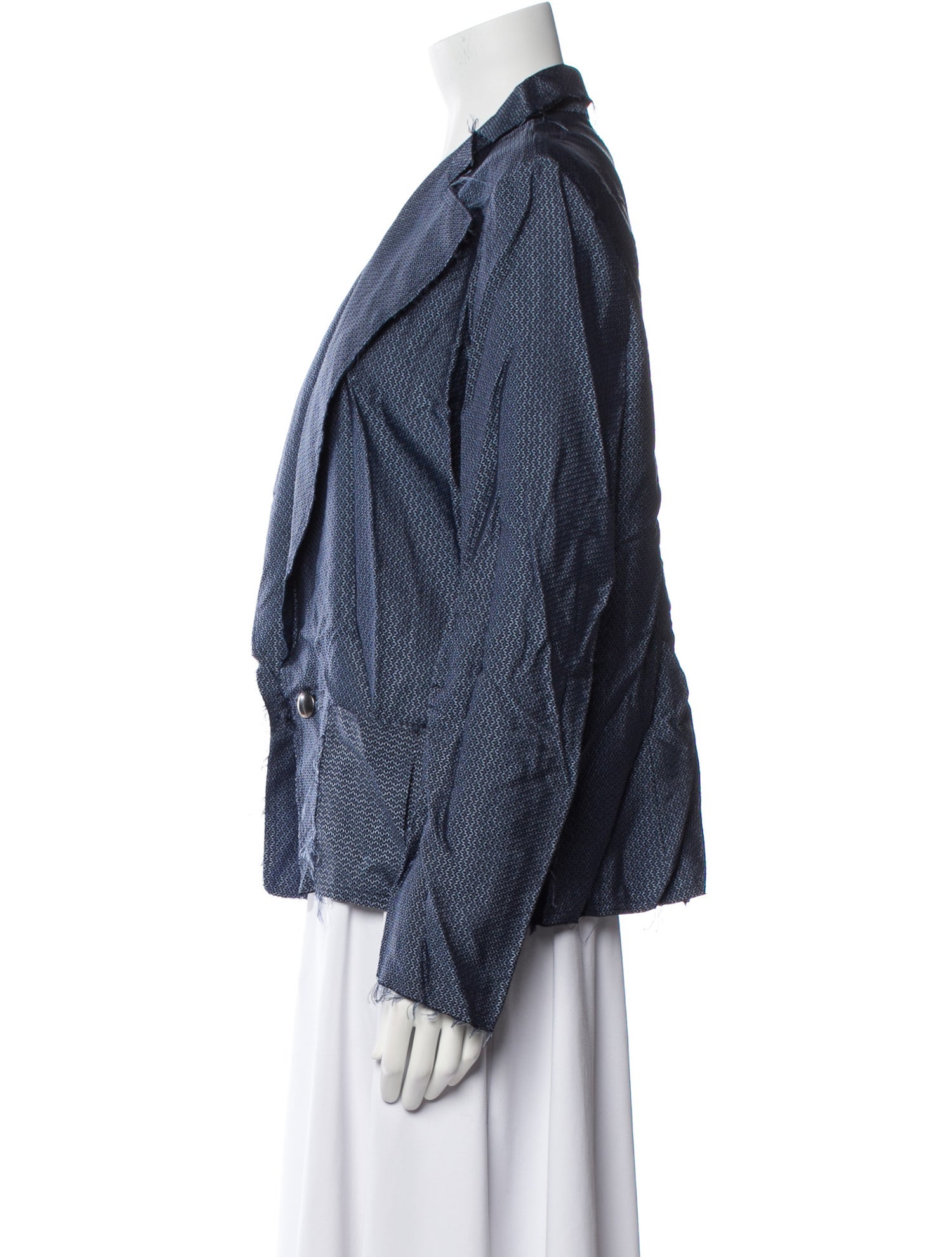 Lanvin Silk Printed Jacket