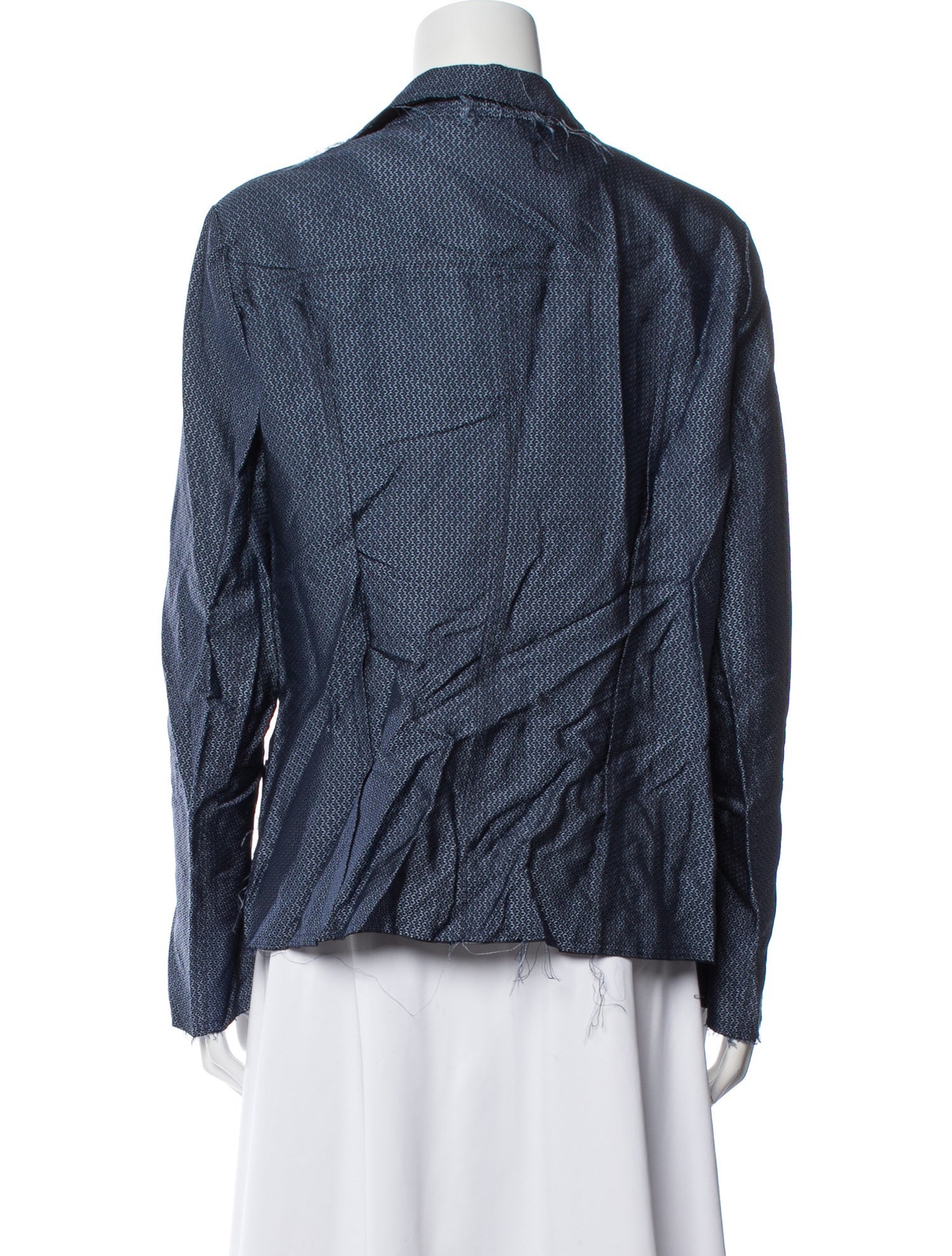 Lanvin Silk Printed Jacket