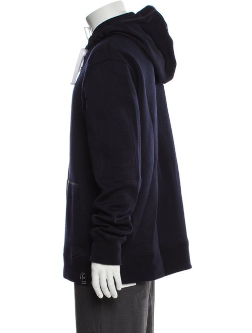 Lanvin Virgin Wool Crew Neck Hoodie
