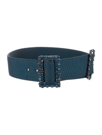 Lanvin Crystal Embellishments Waist Belt