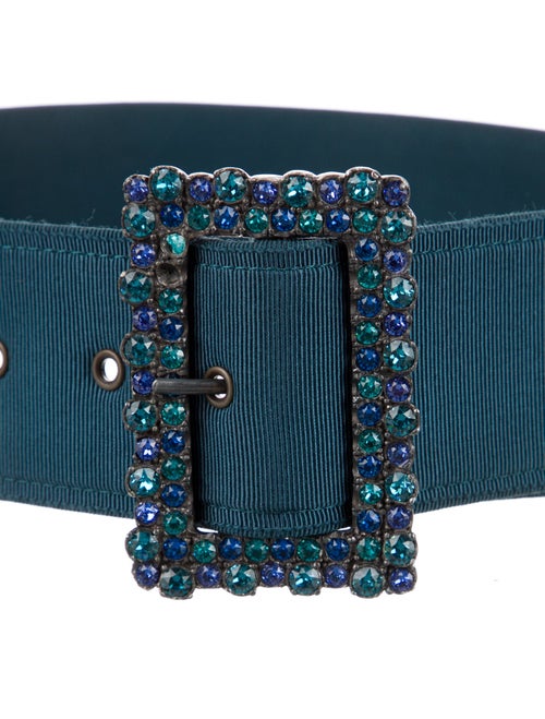 Lanvin Crystal Embellishments Waist Belt