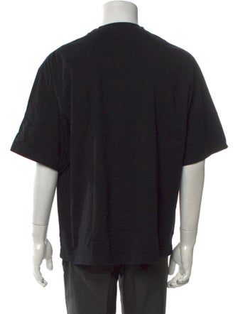 Lanvin Graphic Print Crew Neck T-Shirt