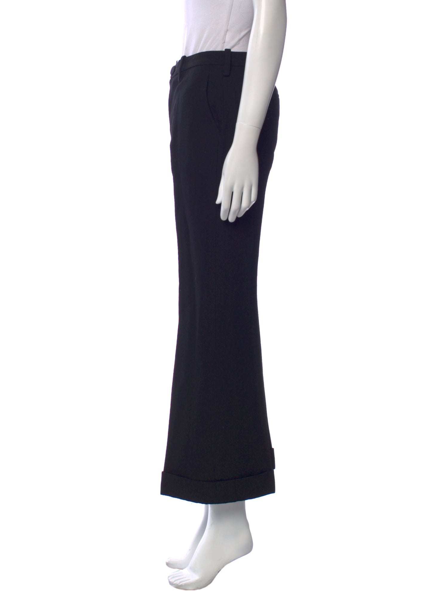 Lanvin Wool Wide Leg Pants