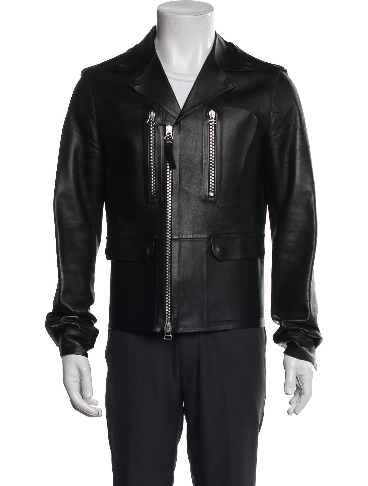 Lanvin Lamb Leather Moto Jacket