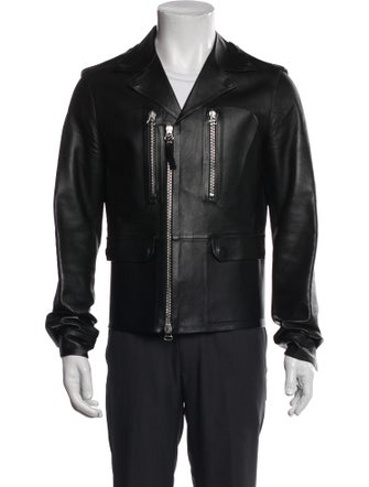Lanvin Lamb Leather Moto Jacket