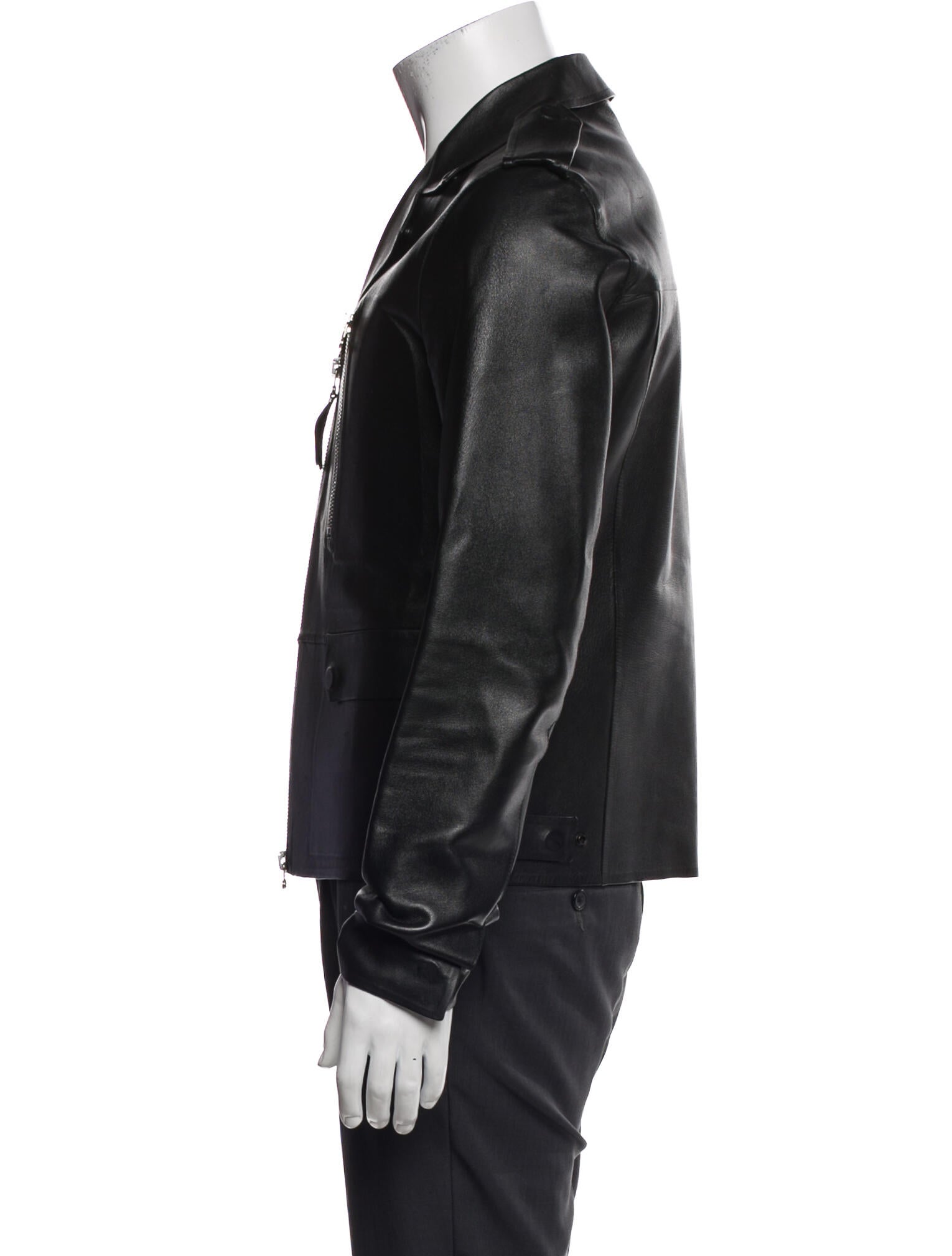 Lanvin Lamb Leather Moto Jacket