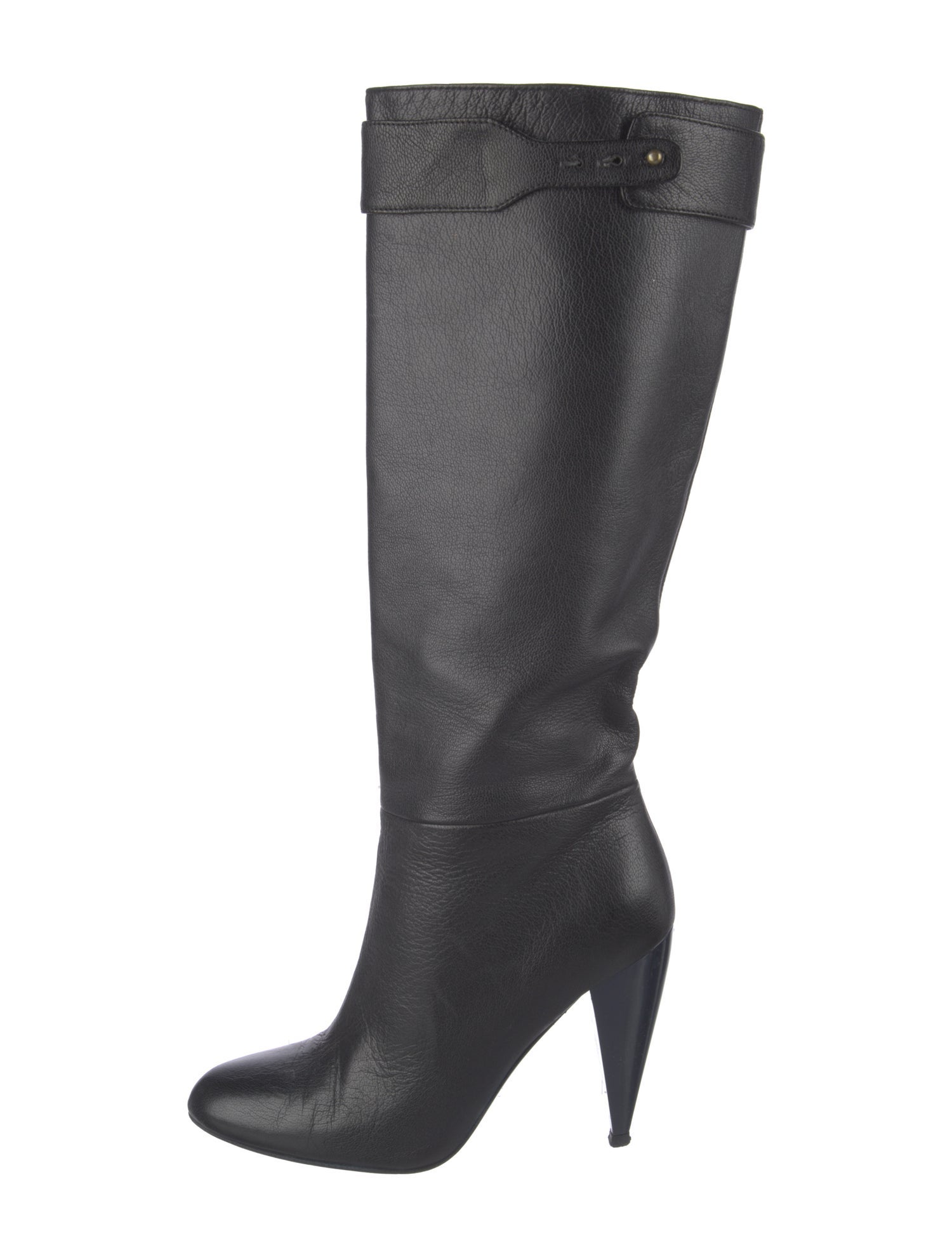 Lanvin Leather Tassel Accents Boots