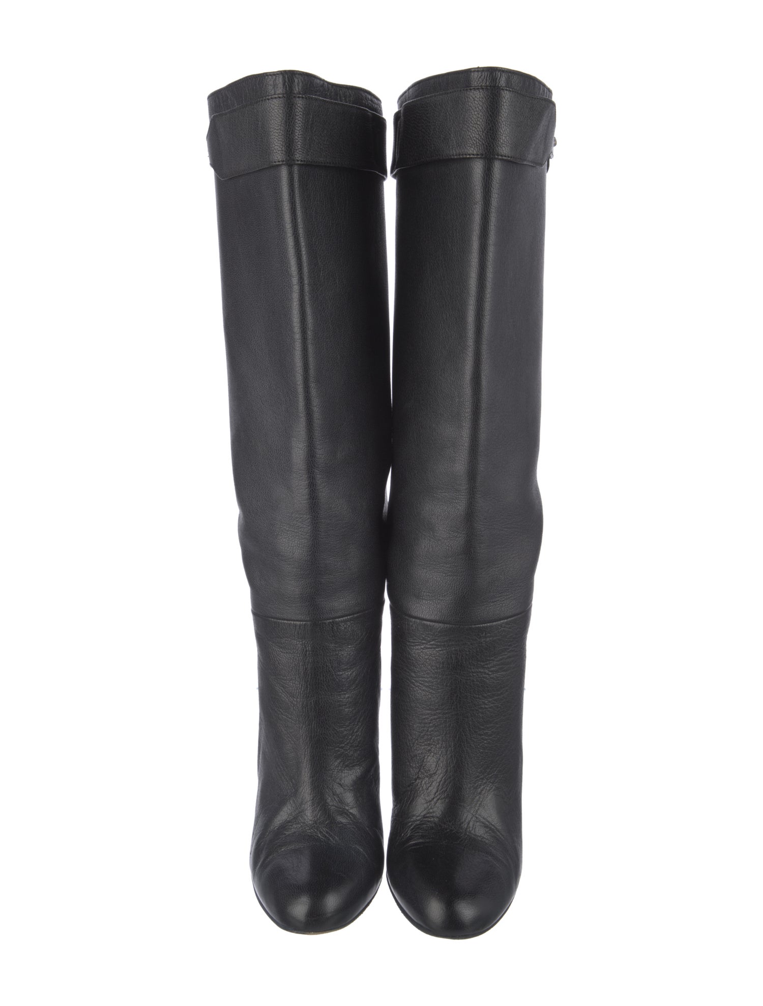 Lanvin Leather Tassel Accents Boots
