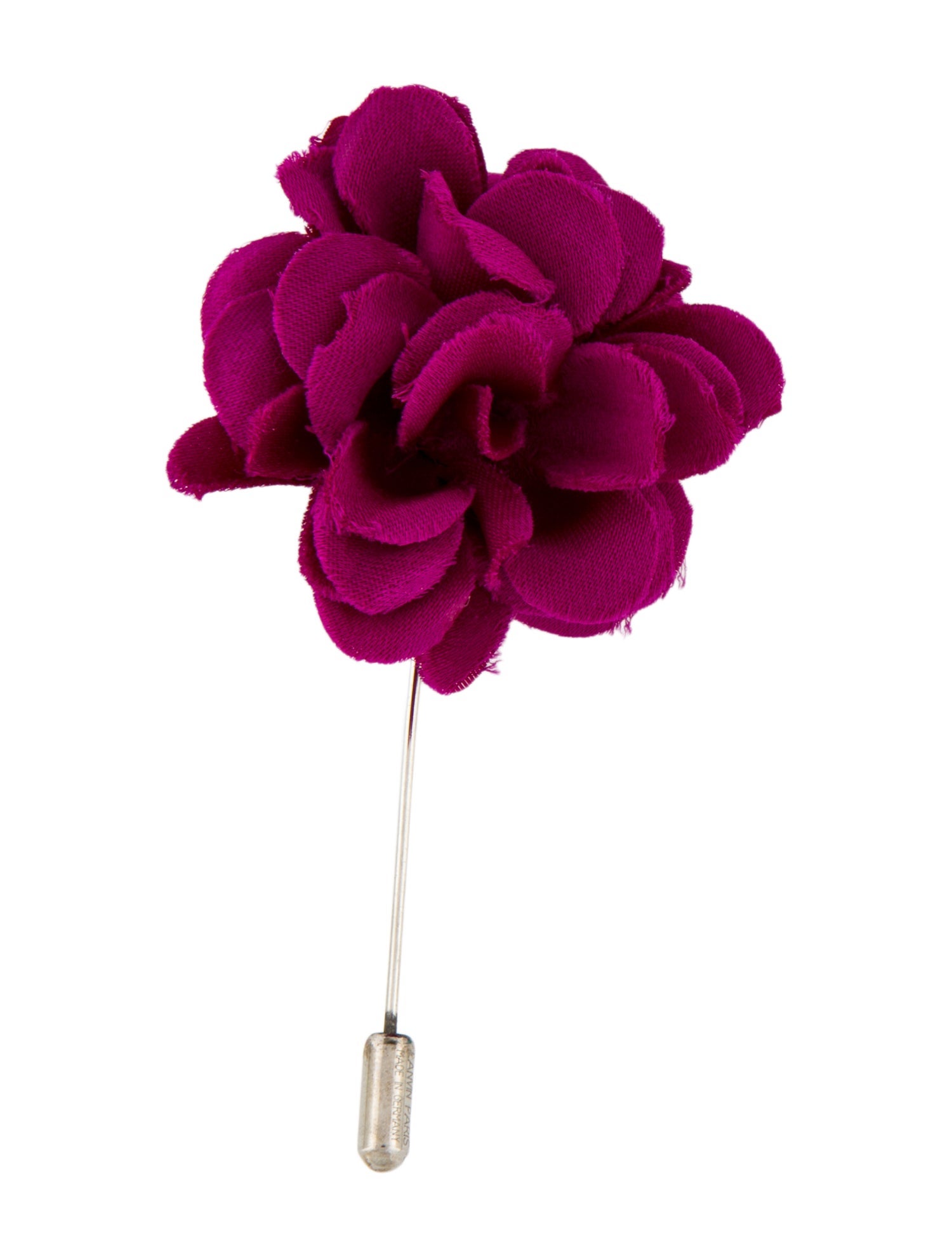 Lanvin Fabric Flower Lapel Pin
