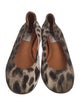 Lanvin Animal Print Ballet Flats