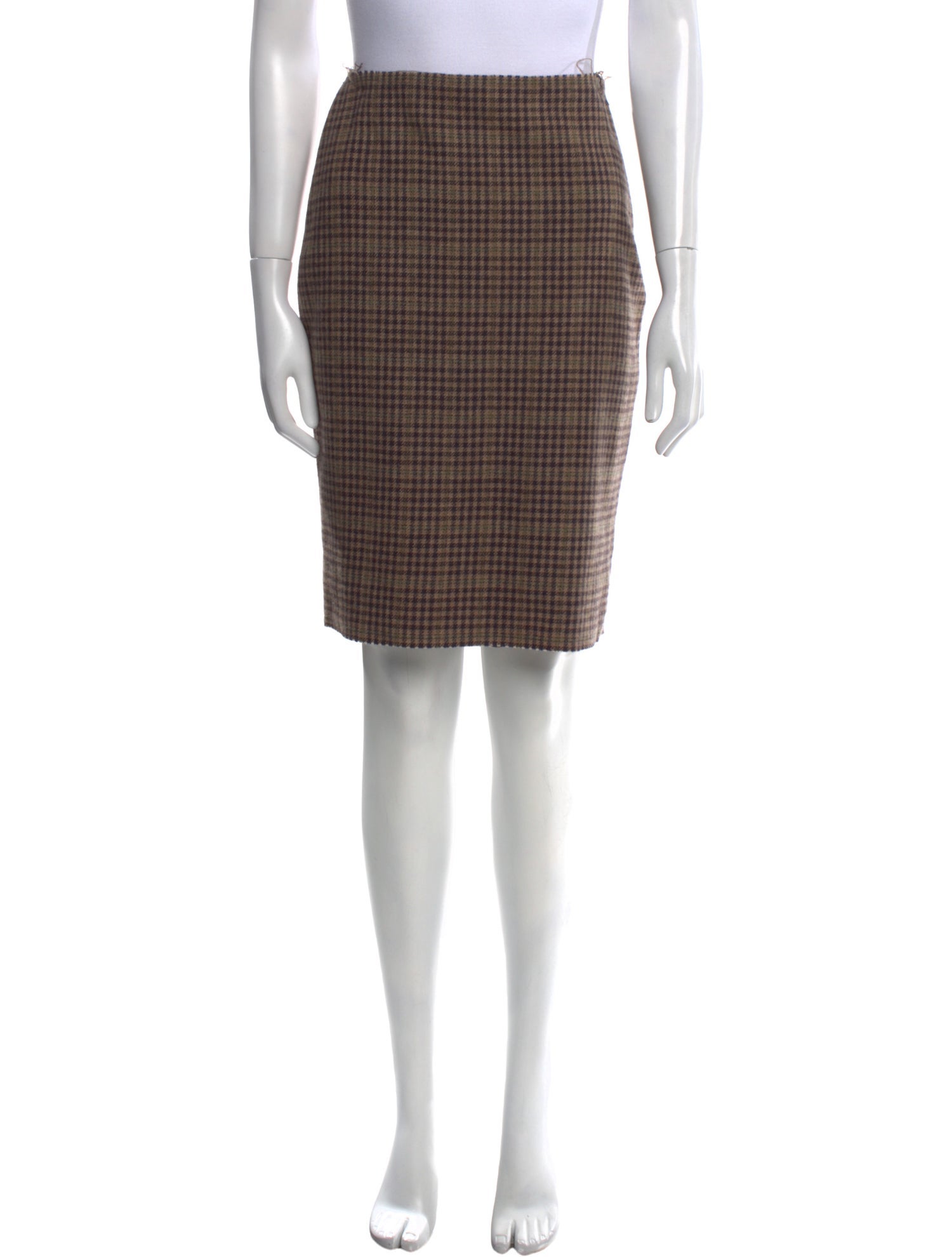 Lanvin Wool Knee-Length Skirt