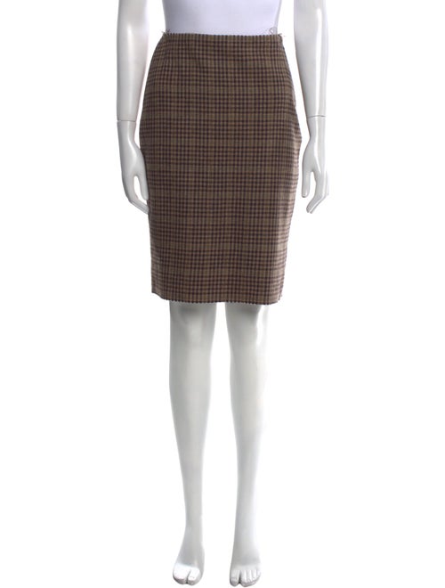 Lanvin Wool Knee-Length Skirt
