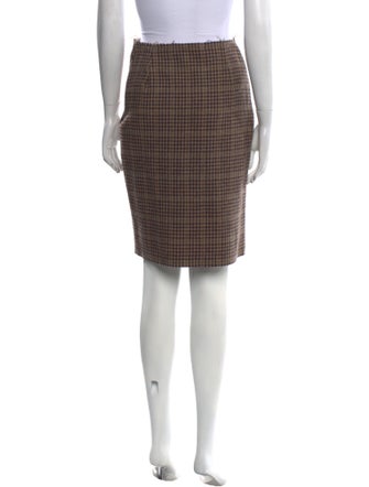 Lanvin Wool Knee-Length Skirt