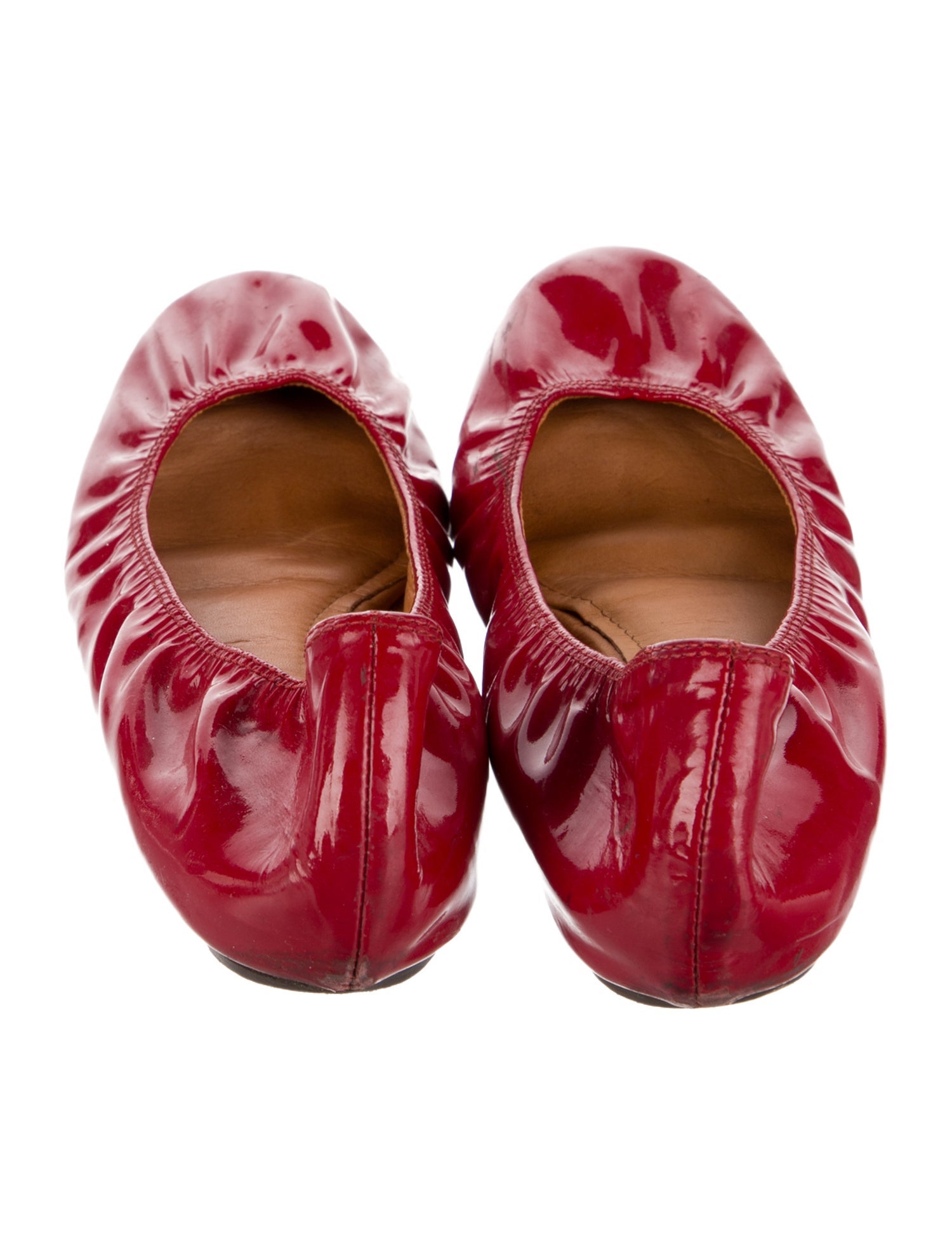Lanvin Patent Leather Ballet Flats