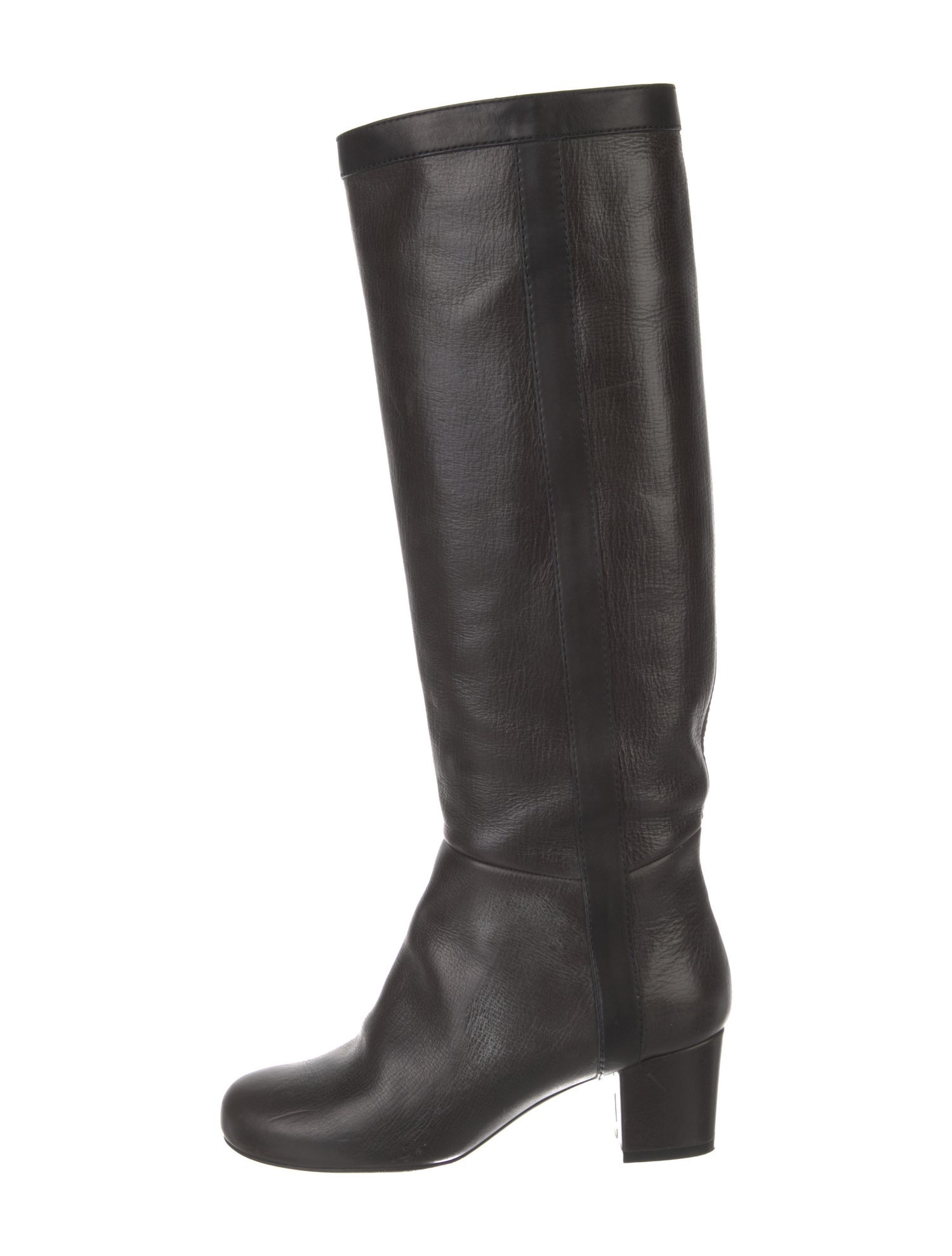 Lanvin Leather Riding Boots
