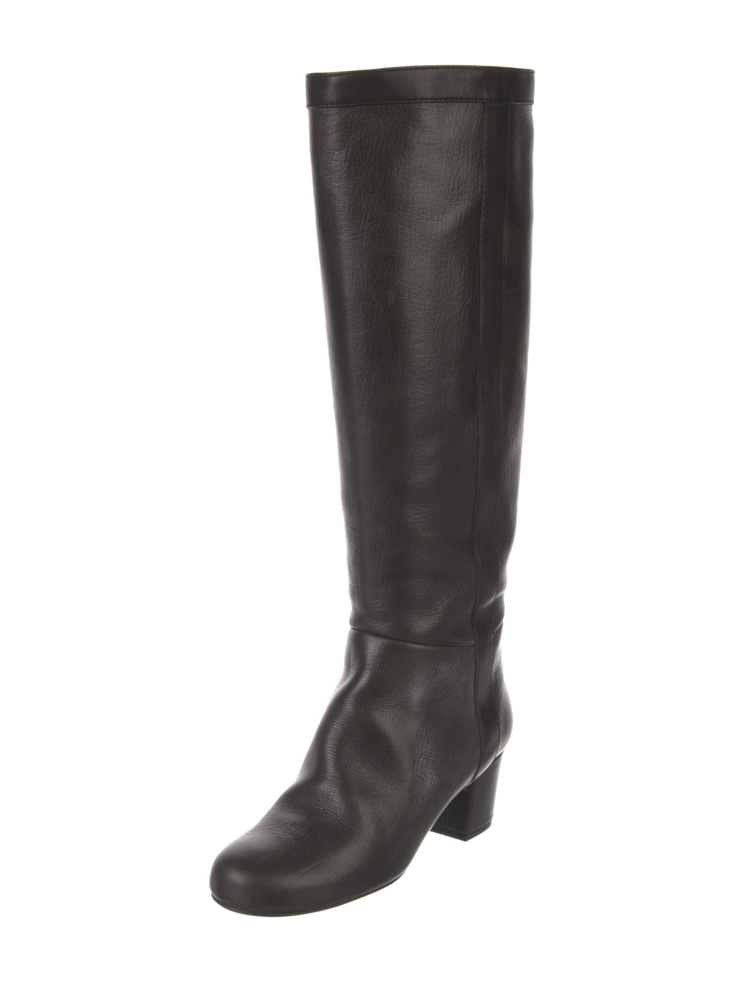 Lanvin Leather Riding Boots