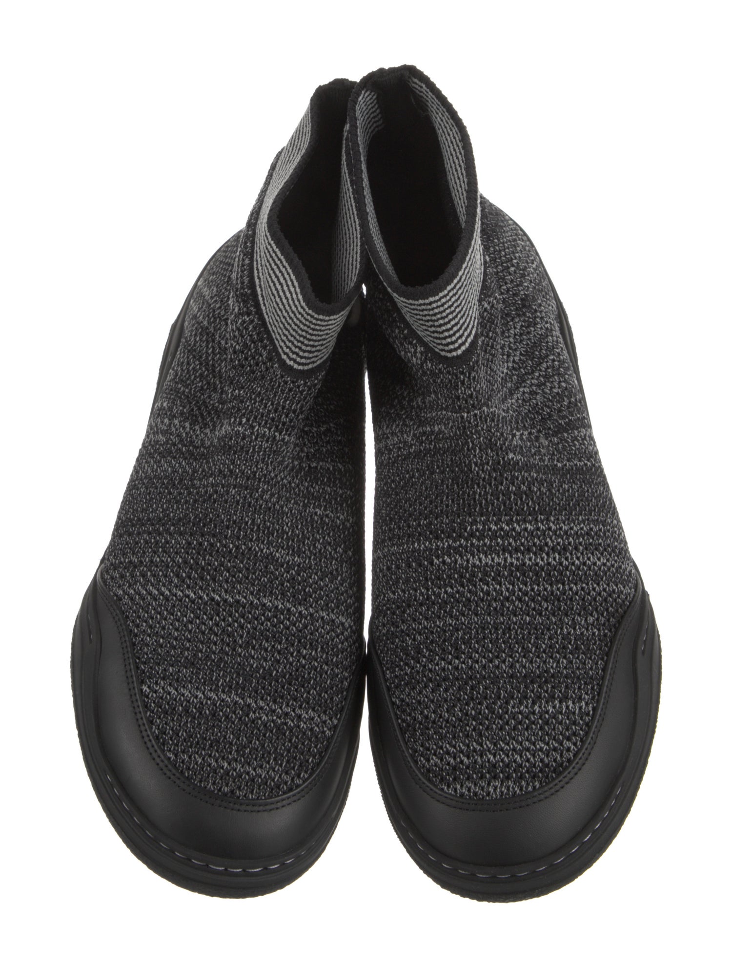 Lanvin Striped Sock Boots