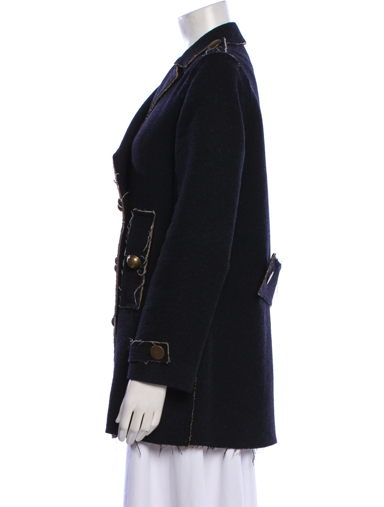 Lanvin Wool Peacoat