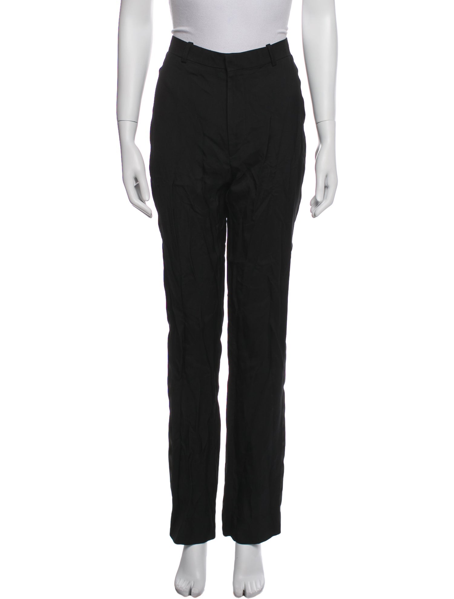 Lanvin Wool Straight Leg Pants