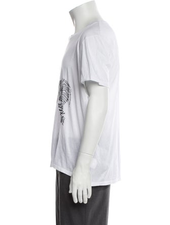 Lanvin Graphic Print Crew Neck T-Shirt