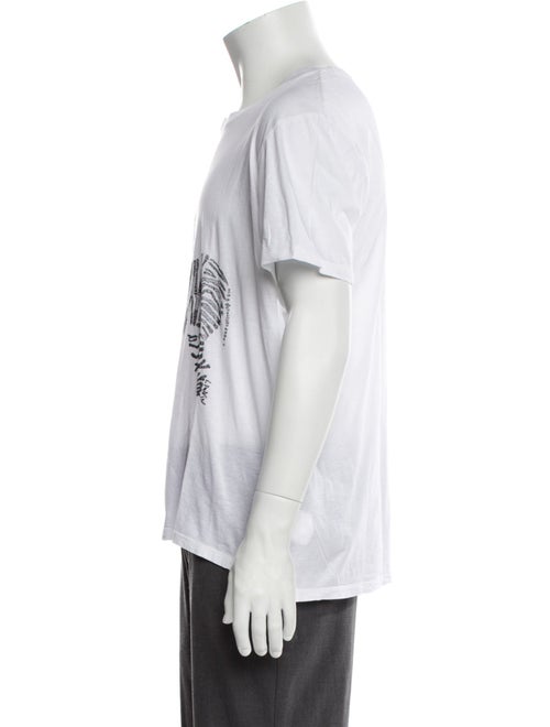 Lanvin Graphic Print Crew Neck T-Shirt