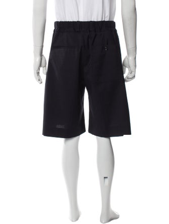 Lanvin Wool Jogger Shorts